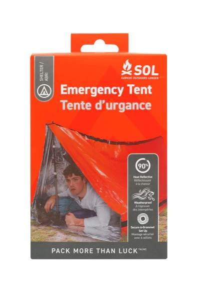 CLEARANCE SOL Emergency Tent Orange 6 CLEARANCE SOL Emergency Tent Orange - Image 4