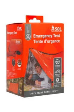 CLEARANCE SOL Emergency Tent Orange 11 CLEARANCE SOL Emergency Tent Orange -Sawyer Shop 0140 1226 4