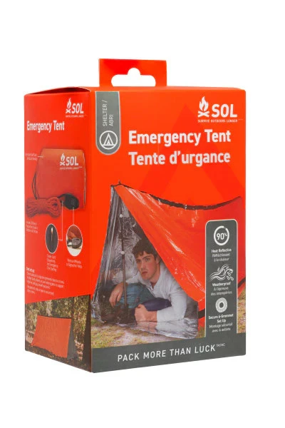CLEARANCE SOL Emergency Tent Orange 7 CLEARANCE SOL Emergency Tent Orange - Image 5