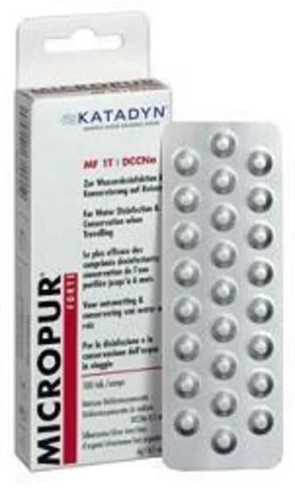 Katadyn Micropur Forte Water Purification Tablets 3 Katadyn Micropur Forte Water Purification Tablets