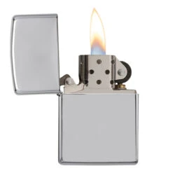 Zippo 250 Classic High Polish Chrome Lighter -Sawyer Shop 106003 3