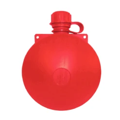 Round Army Canteen 2 Quart [Colour: Red]