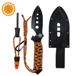 ParaShark Pro Knife, Fire Starter & Whistle