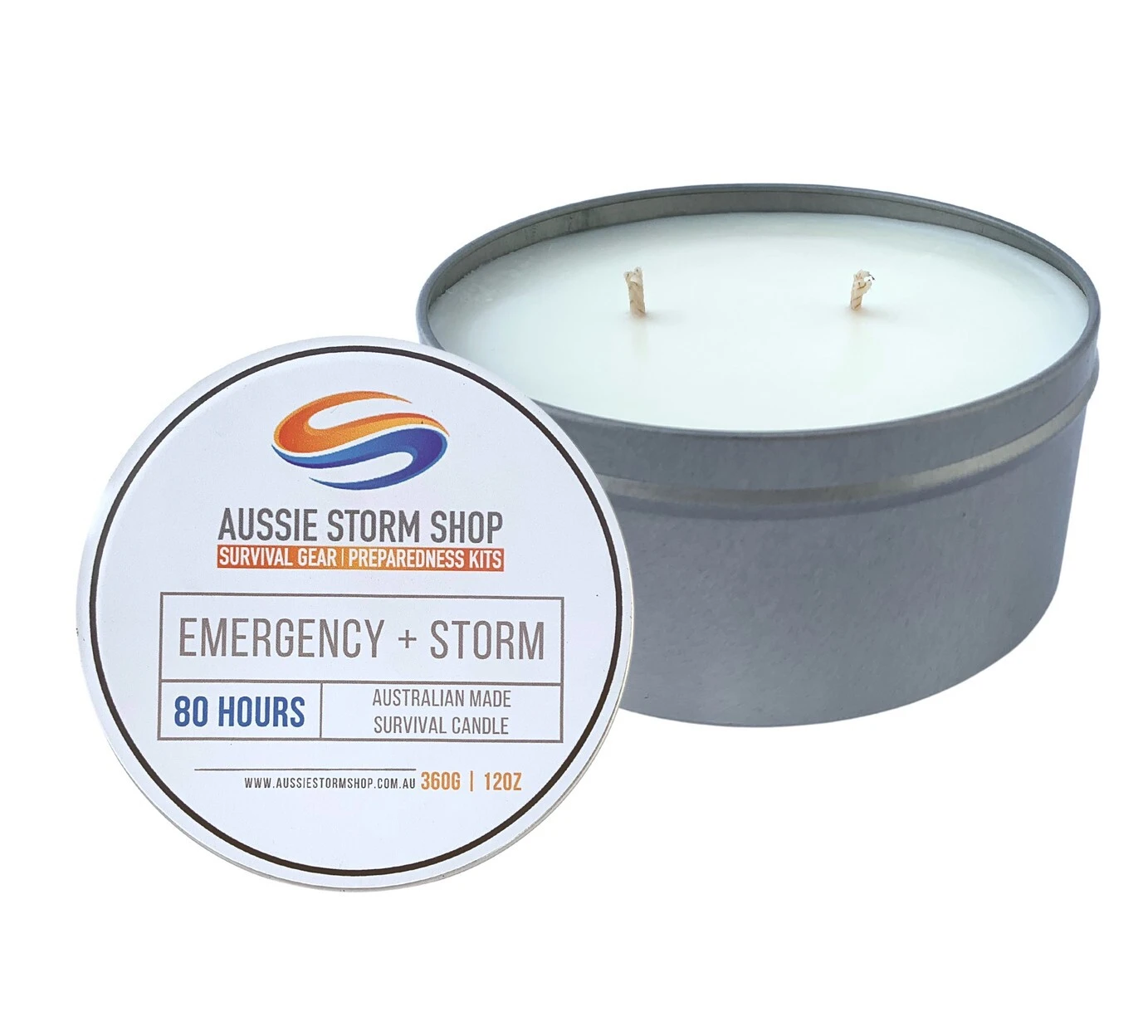 Emergency + Storm 80/110 Hour Long Burn Candle 3 Emergency + Storm 80/110 Hour Long Burn Candle