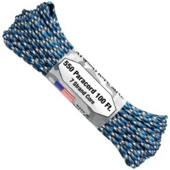 Paracord "Blue Camo" 550 7 Strand (100ft) MADE IN USA