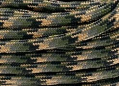 SPOOL 1000ft Paracord Forest Camo 550 7 Strand MADE IN USA