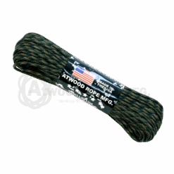 Paracord "Reflective Woodland Camo" 550 7 Strand (100ft) MADE IN USA