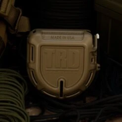 TRD Tactical Rope Dispenser FDE MADE IN USA -Sawyer Shop ARMTRDFDE 5
