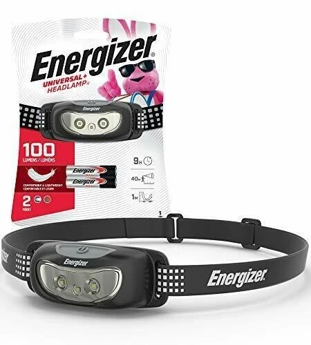 Energizer Universal Headlamp 100 Lumens 3 Energizer Universal Headlamp 100 Lumens