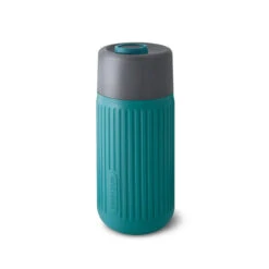 Black+Blum Glass Travel Cup With Silicone Sleeve 340ml [Colour: Slate] -Sawyer Shop BB TC GRO P 1