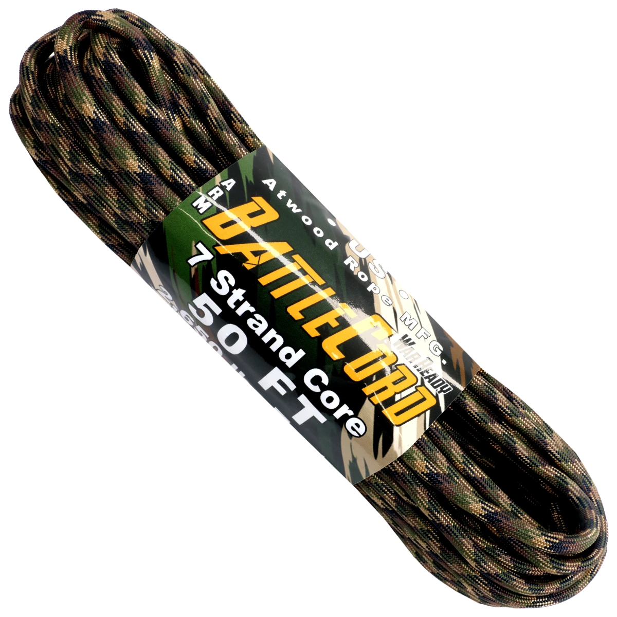 5.6mm 7 Strand Heavy Duty Battle Cord Paracord 'GROUND WAR' CAMO 3 5.6mm 7 Strand Heavy Duty Battle Cord Paracord 'GROUND WAR' CAMO