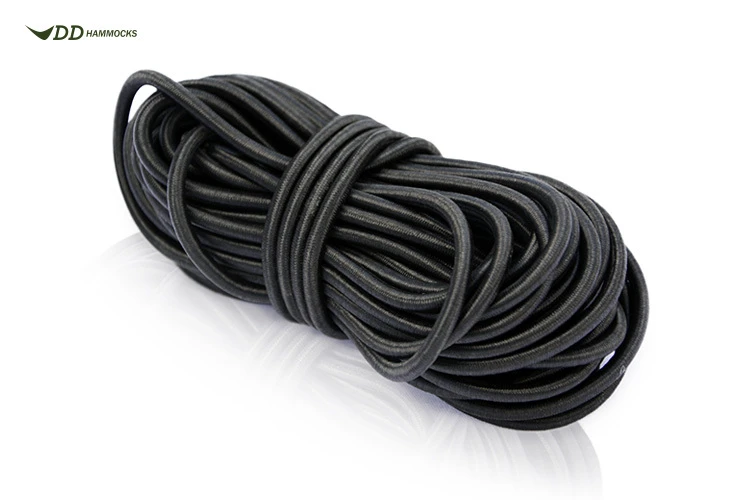 DD Hammocks Elastic Cord 10m Black 3 DD Hammocks Elastic Cord 10m Black