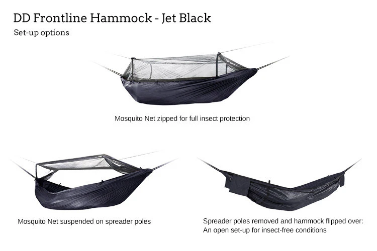 DD Frontline Hammock Mk.7 (Jet Black) 4 DD Frontline Hammock Mk.7 (Jet Black) - Image 2