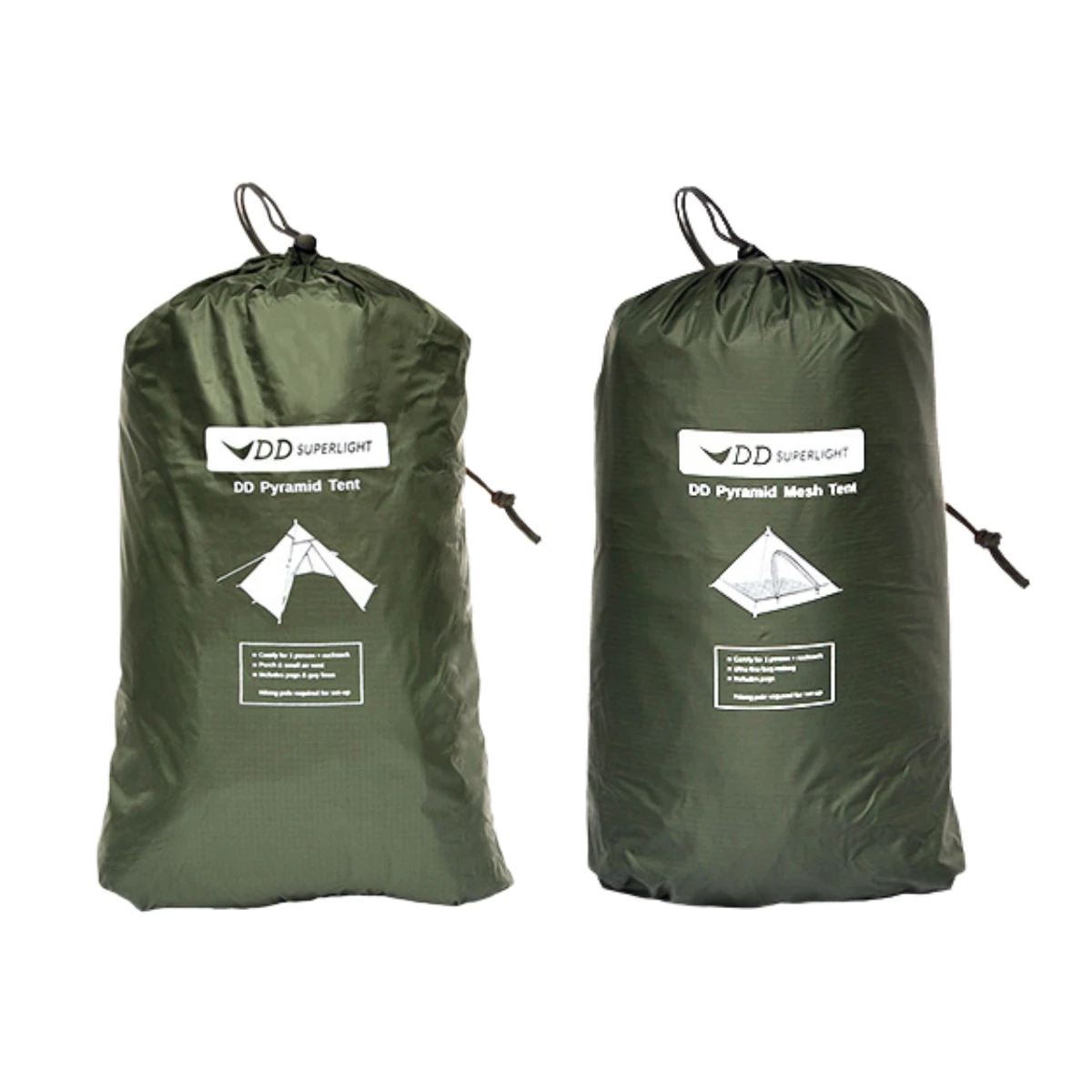 DD SuperLight Pyramid Tent & Pyramid Mesh Tent Combo (1 Person) 3 DD SuperLight Pyramid Tent & Pyramid Mesh Tent Combo (1 Person)