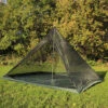 DD SuperLight Pyramid Tent Mesh Family Size -Sawyer Shop DDSLPyramidMeshTentFamily