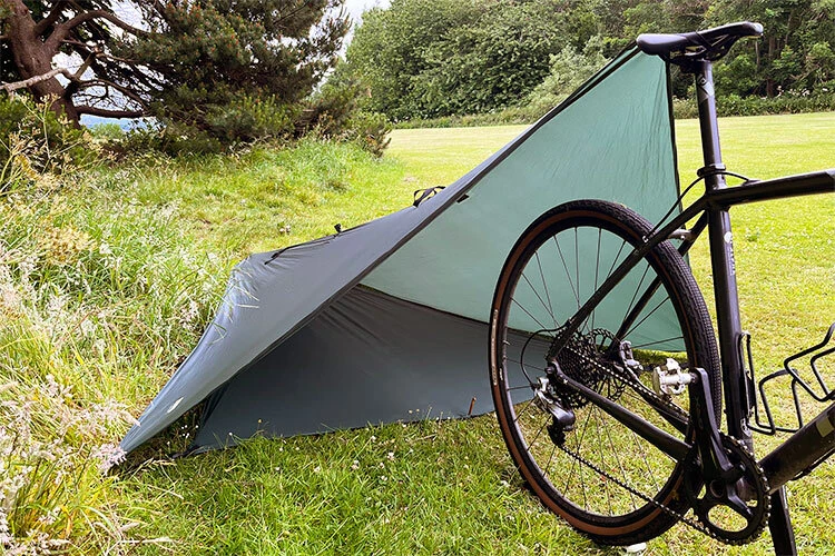 DD SuperLight Bikepacker Tarp & Groundsheet Combo 6 DD SuperLight Bikepacker Tarp & Groundsheet Combo - Image 4