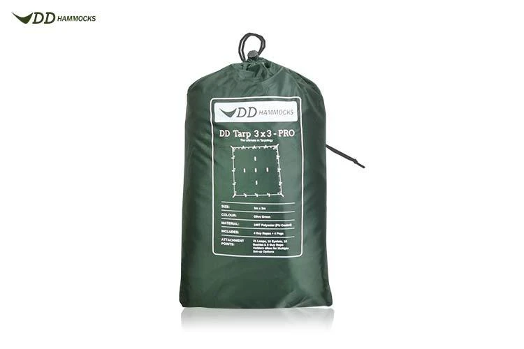 DD Tarp 3mx3m - Pro Olive Green 4 DD Tarp 3mx3m - Pro Olive Green - Image 2