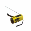 Dynamo Solar Hand Crank AM FM Radio & Power Bank & LED Flashlight - Yellow -Sawyer Shop DWUP Yellow