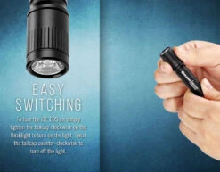 Olight I3E EOS AAA LED Keychain Torch 9 Olight I3E EOS AAA LED Keychain Torch -Sawyer Shop FOL i3E Bk 1