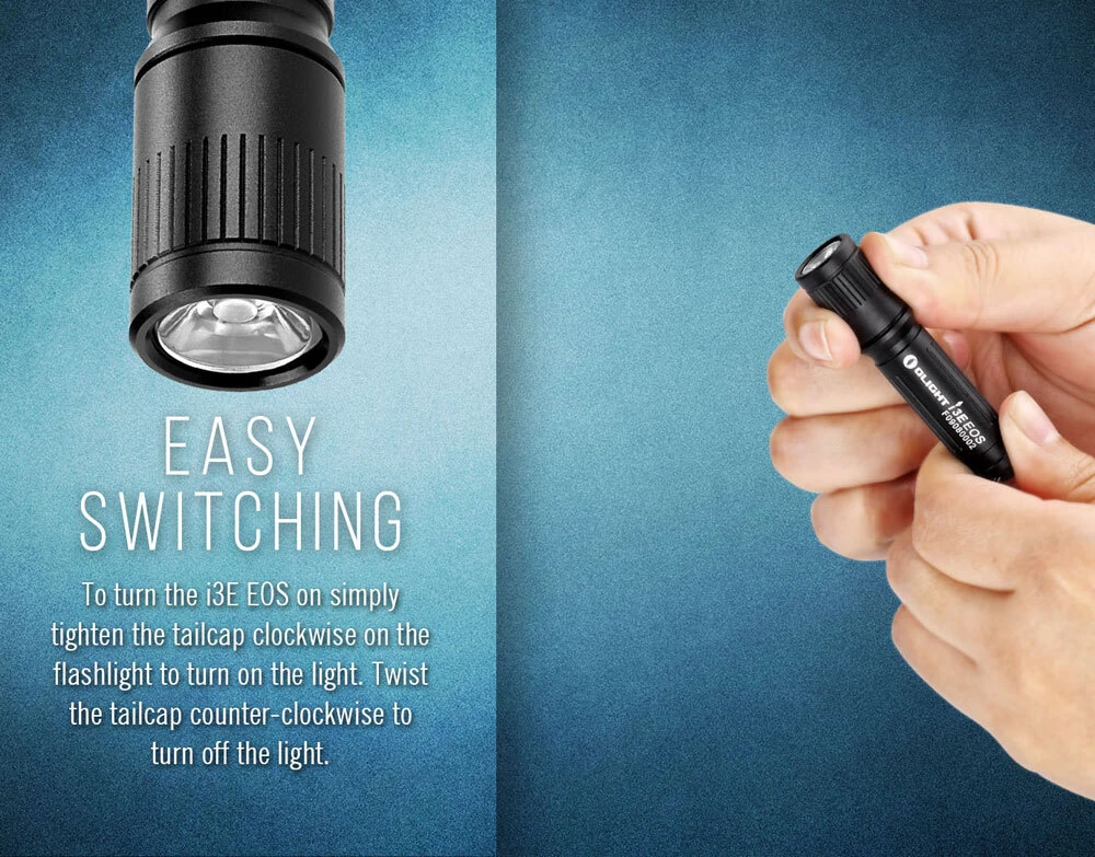 Olight I3E EOS AAA LED Keychain Torch 4 Olight I3E EOS AAA LED Keychain Torch - Image 2