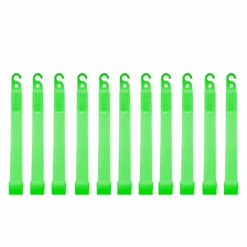 Emergency 8 Hour Glow Stick Green 10 Pack +1 Free