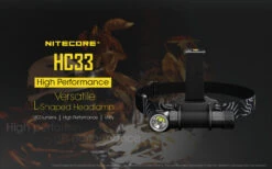 Nitecore HC33 1800 Lumen Headlamp -Sawyer Shop HC33