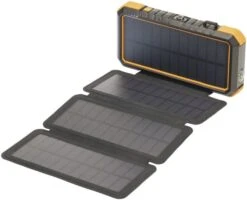20,000mAh Solar Power Bank With Foldable Solar Panels