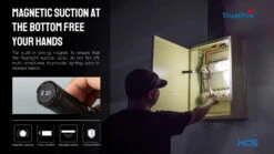 TrustFire MC5 3300 Lumen Tactical Flashlight -Sawyer Shop MC5 5