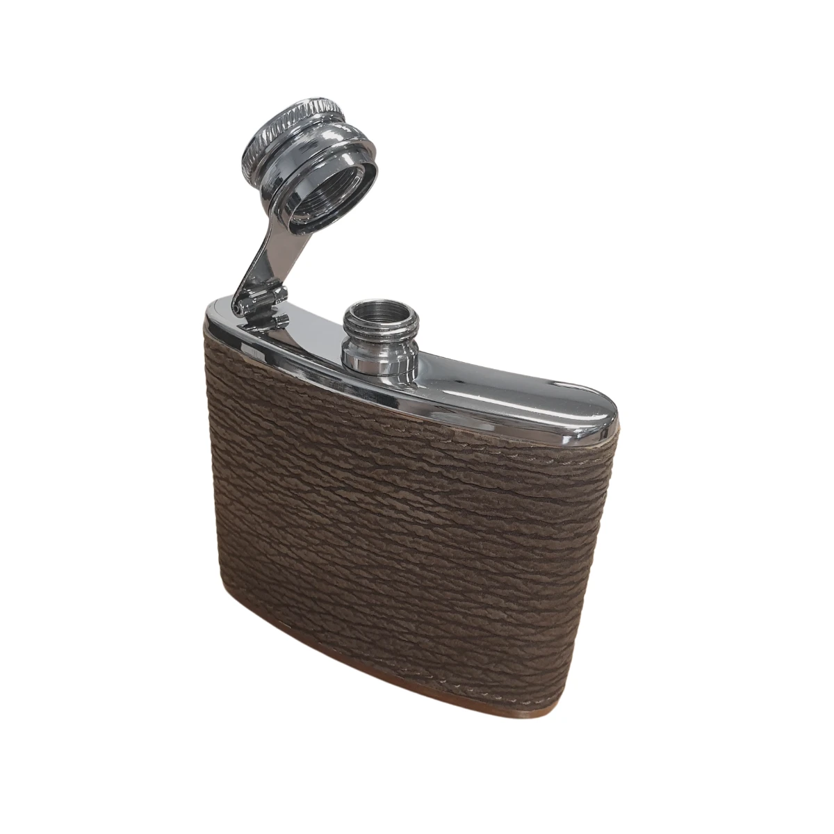 Shark Skin Flask S/S 4oz Max Capdebarthes 3 Shark Skin Flask S/S 4oz Max Capdebarthes