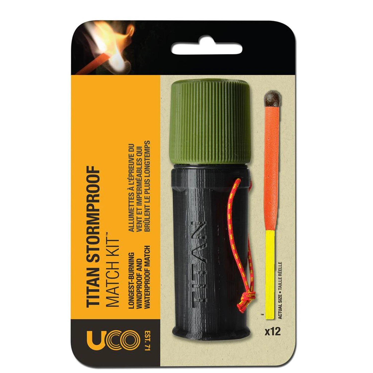 UCO Titan Stormproof Match Kit 5 UCO Titan Stormproof Match Kit - Image 4