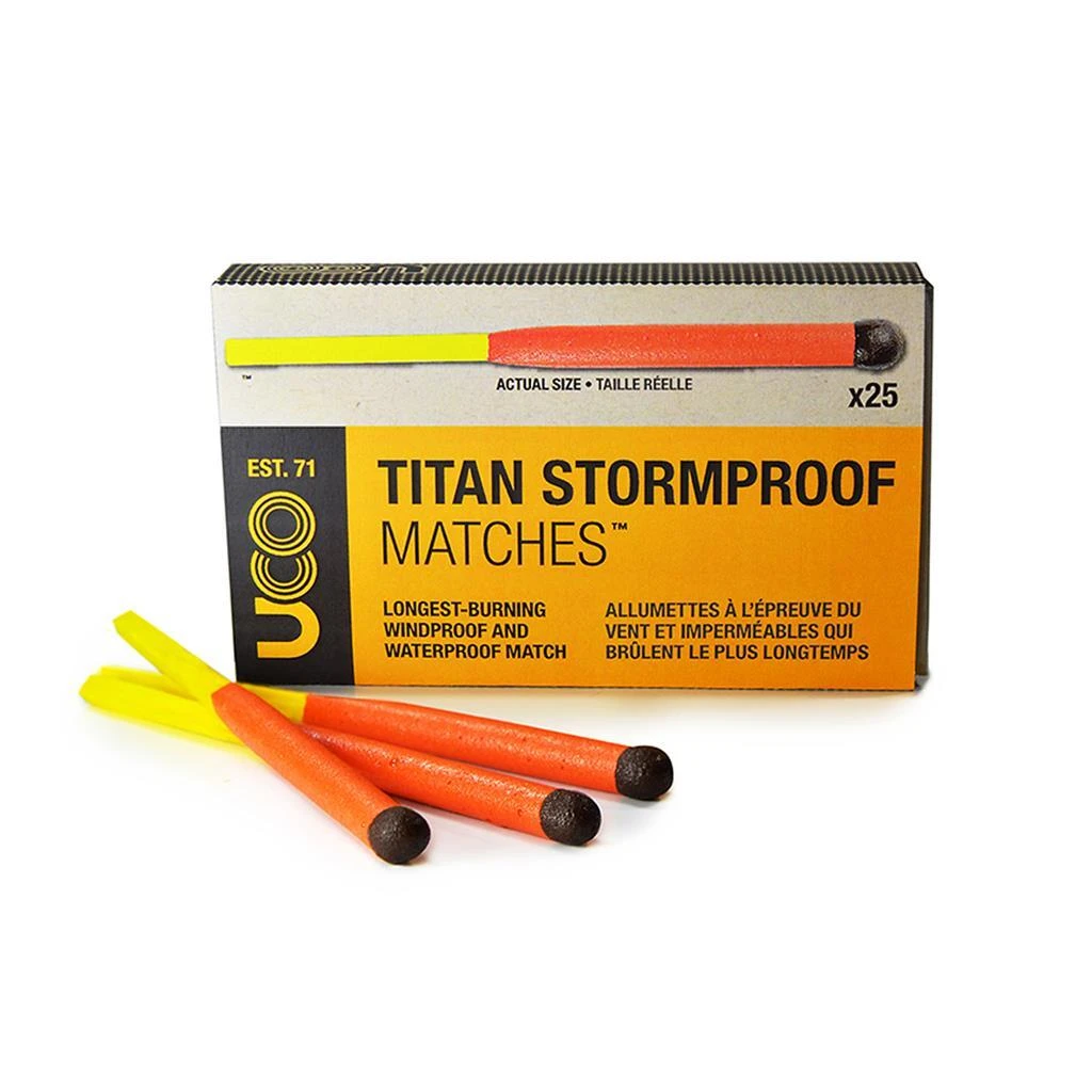 UCO Titan Stormproof Matches 25 Pack 3 UCO Titan Stormproof Matches 25 Pack
