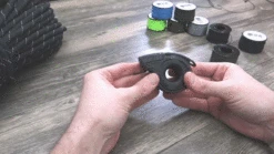 TRD Micro Nano Cord Dispenser Tactical Black -Sawyer Shop MTRD01 BLACK