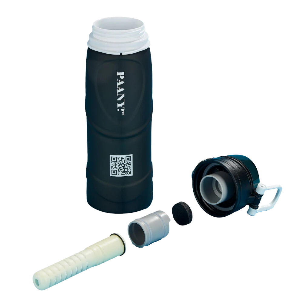 PAANY! Collapsible Silicone Water Filtration Bottle 750ml 4 PAANY! Collapsible Silicone Water Filtration Bottle 750ml - Image 2