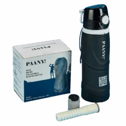 PAANY! Collapsible Silicone Water Filtration Bottle 750ml