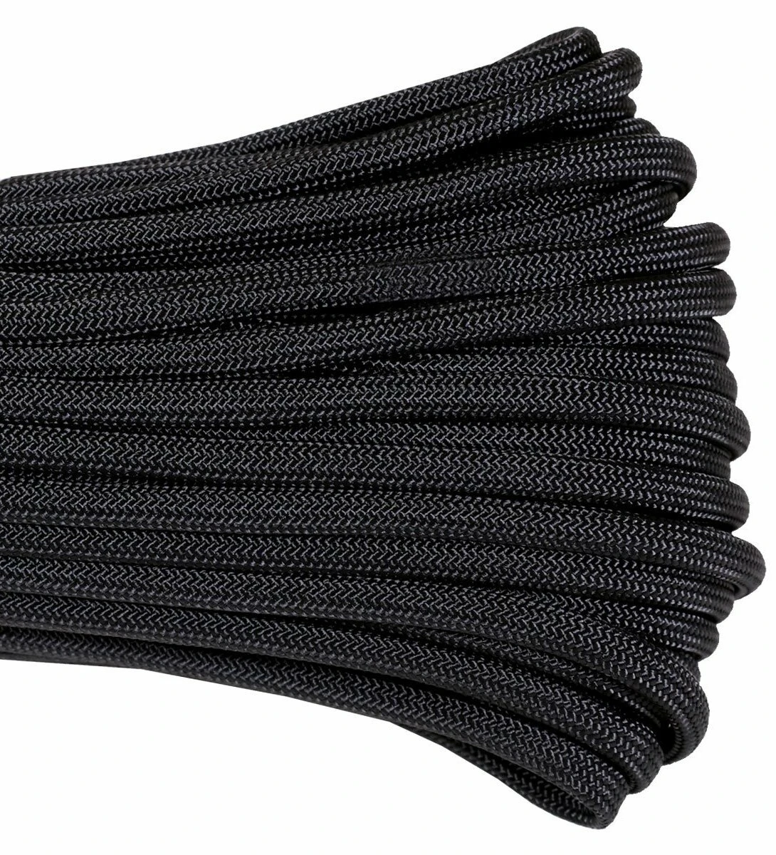 Paracord "Tactical Black" 550 7 Strand (100ft) MADE IN USA 3 Paracord "Tactical Black" 550 7 Strand (100ft) MADE IN USA