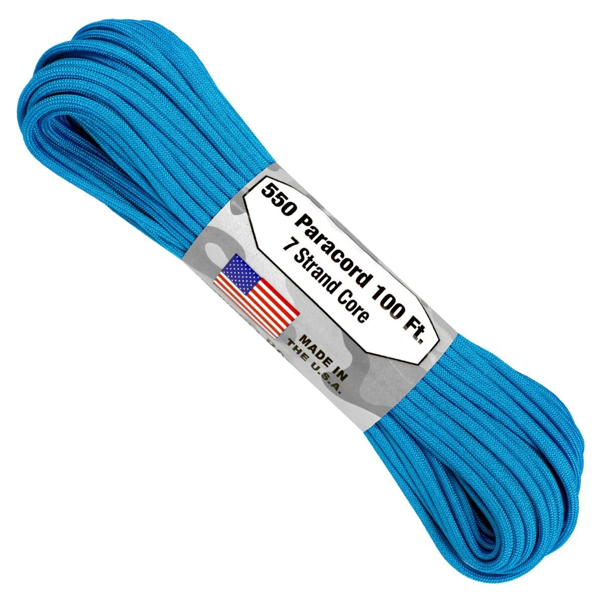 Paracord "Blue' 550 7 Strand (100ft) MADE IN USA 3 Paracord "Blue' 550 7 Strand (100ft) MADE IN USA