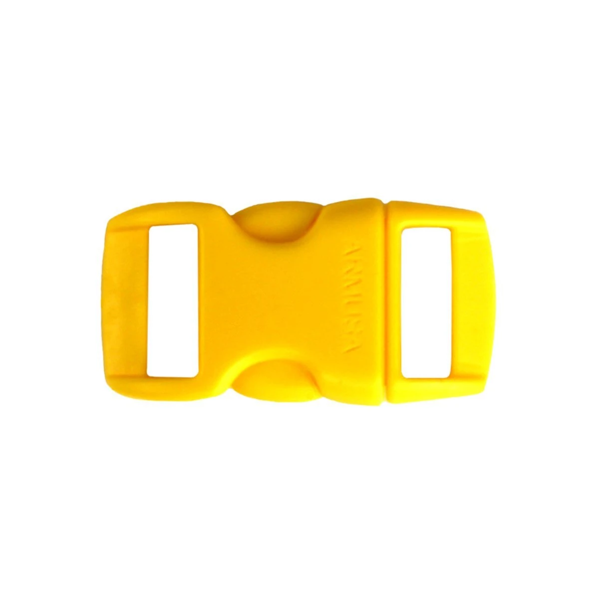 Paracord Side Release Buckle YELLOW Single (each) 3 Paracord Side Release Buckle YELLOW Single (each)