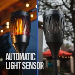 Solar Torch Zapper W/ Flickering Flame 8 Solar Torch Zapper W/ Flickering Flame -Sawyer Shop SKE ZAP 1008 A 1