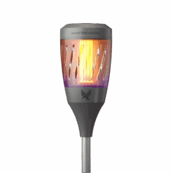 Solar Torch Zapper W/ Flickering Flame