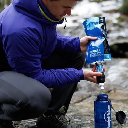 Sawyer Squeeze Water Filter Kit With 2x 1 Litre Water Pouches 6 Sawyer Squeeze Water Filter Kit With 2x 1 Litre Water Pouches - Image 4