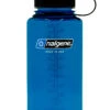 Blue With Black Nalgene Wide Mouth Water Bottle 1 Litre 1 Blue With Black Nalgene Wide Mouth Water Bottle 1 Litre -Sawyer Shop nalgenewide1000blueA